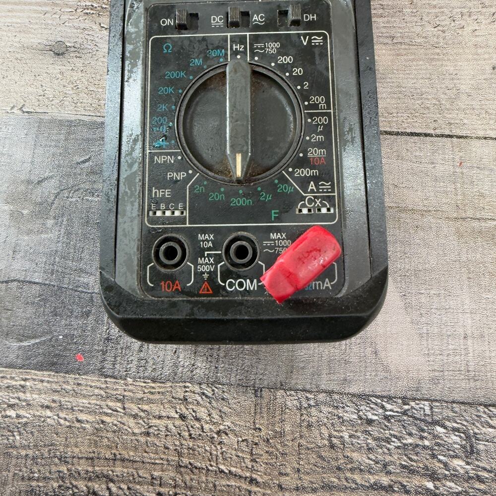 Sun DMM-1230 Digital Multimeter Untested AS IS - Picture 5 of 12